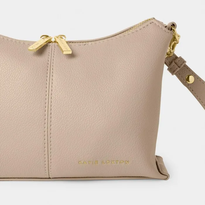 Women Crossbody Bags Katie Loxton Laila Crossbody Bag In Light Taupe 8211 Vegan Leather