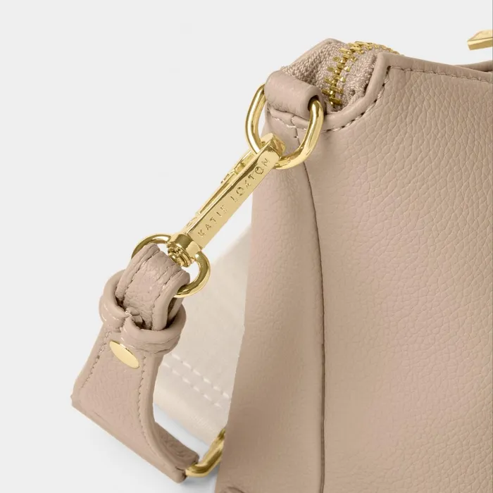 Women Crossbody Bags Katie Loxton Laila Crossbody Bag In Light Taupe 8211 Vegan Leather