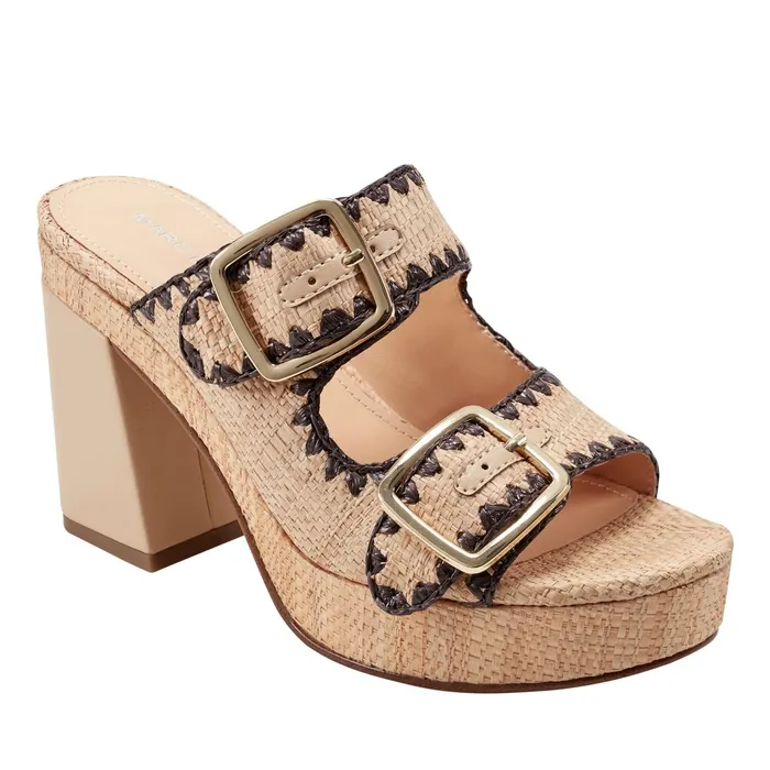 Women Dalen Platform Sandal Light Natural Marc Fisher Sandals
