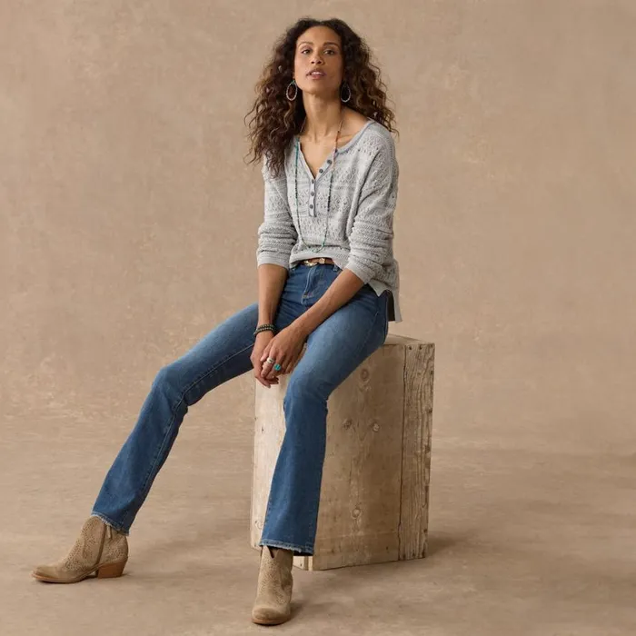 Women Devon Sweater Henley Heather Gray Sundance Catalog Sweaters Women Devon Sweater Henley Heather Gray Sundance Catalog Sweaters