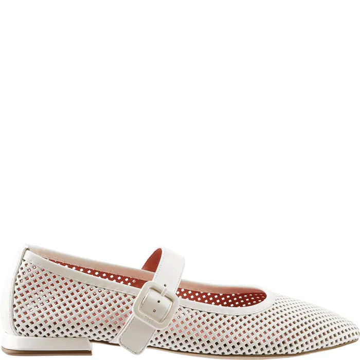 Women Dolly Ballerinas White HGL Ballerinas