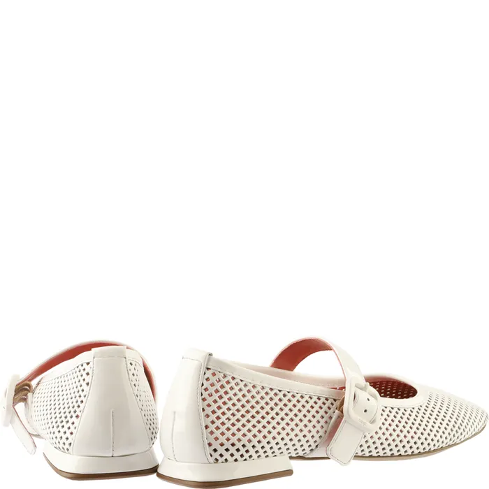 Women Dolly Ballerinas White HGL Ballerinas