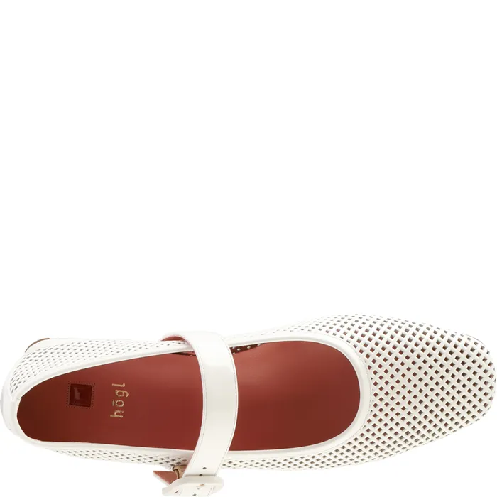 Women Dolly Ballerinas White HGL Ballerinas