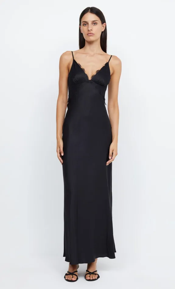 Women Dresses Bec Bridge EMERY LACE MAXI DRESS Blackblack