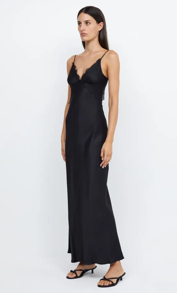 Women Dresses Bec Bridge EMERY LACE MAXI DRESS Blackblack