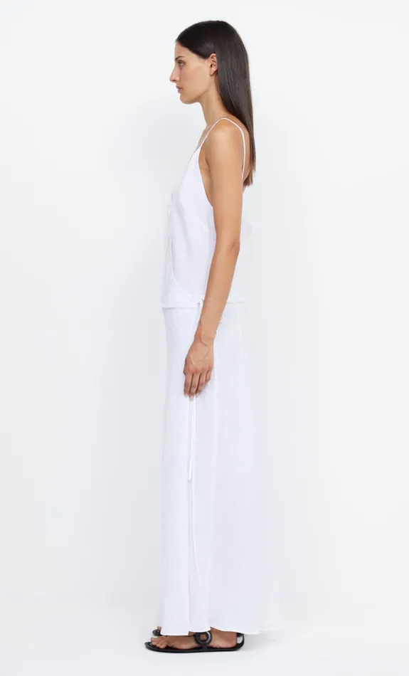 Women Dresses Bec Bridge JAYDEN WRAP MAXI DRESS Ivory