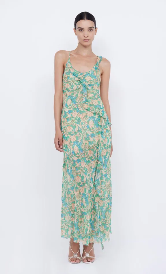 Women Dresses Bec Bridge OASIS FRILL MAXI DRESS Under The Sea