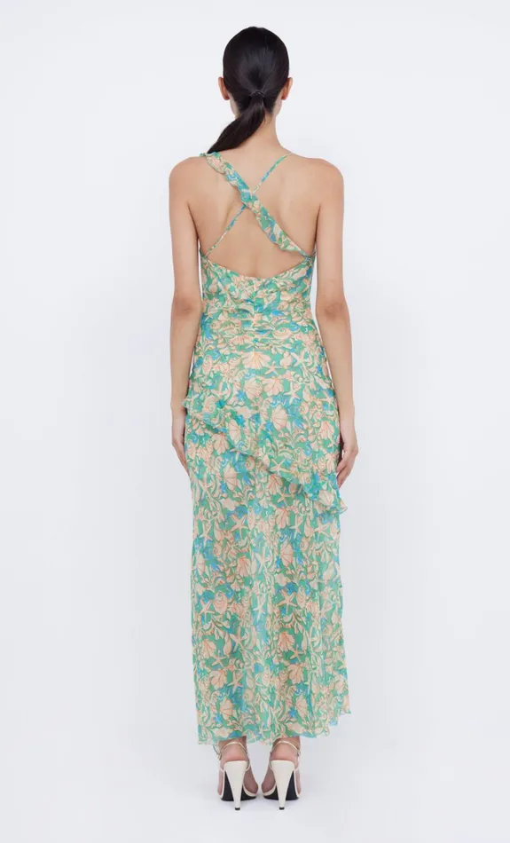 Women Dresses Bec Bridge OASIS FRILL MAXI DRESS Under The Sea