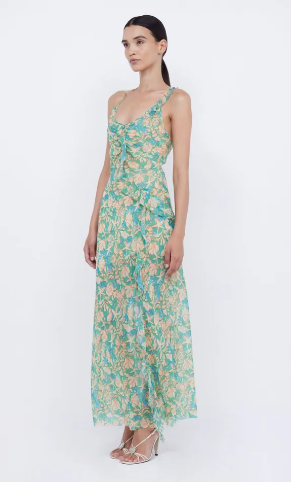 Women Dresses Bec Bridge OASIS FRILL MAXI DRESS Under The Sea