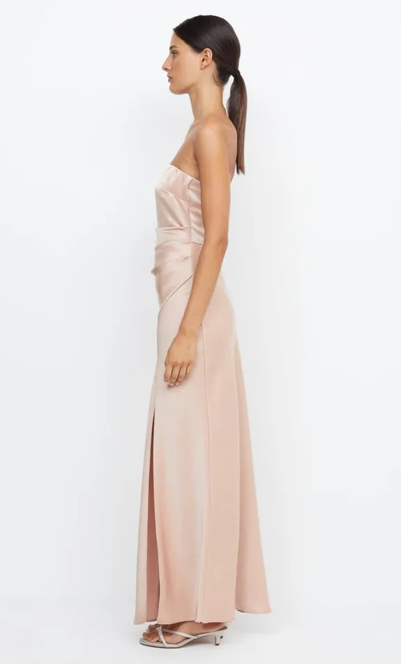 Women Dresses Bec Bridge THE DREAMER STRAPLESS DRESS Rose Gold