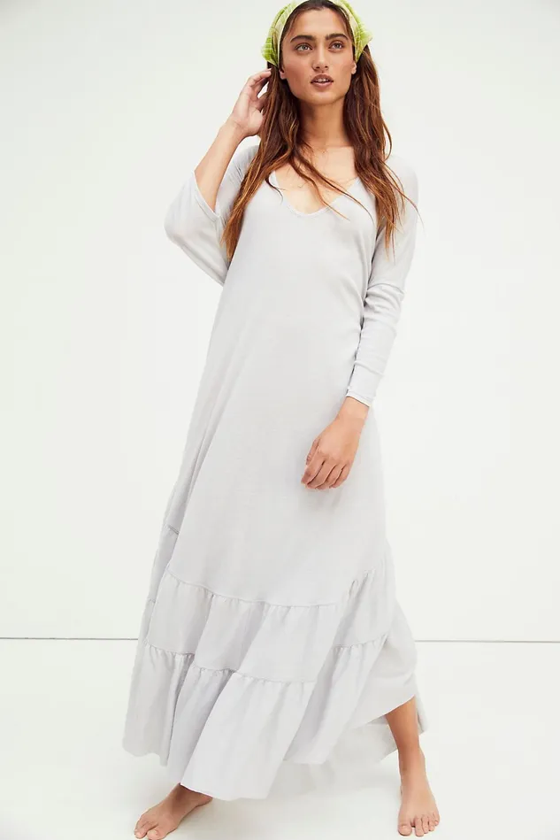 Women Dresses Free People Sun Seeker Maxi Dress Marble