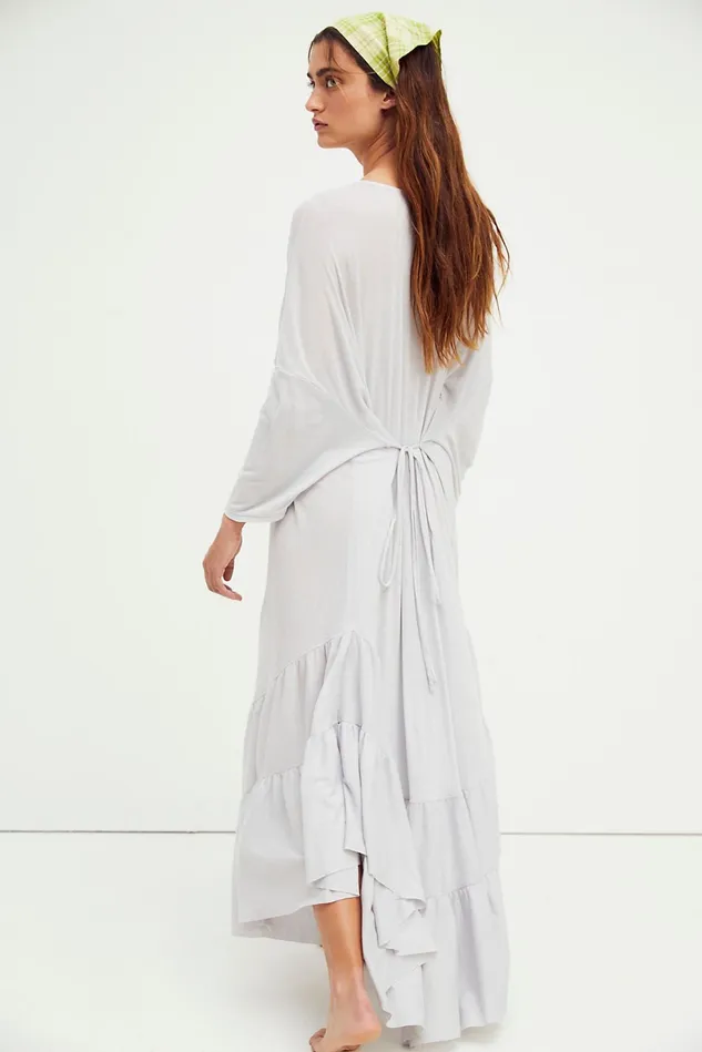Women Dresses Free People Sun Seeker Maxi Dress Marble