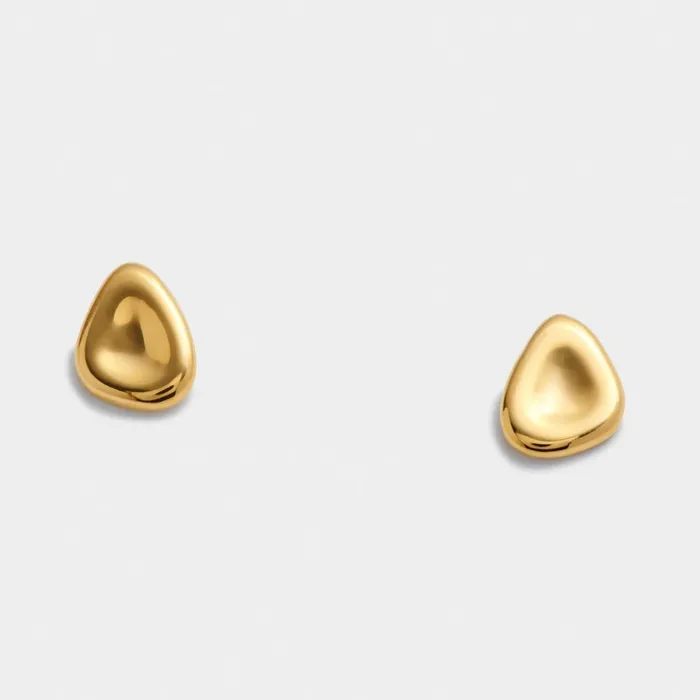 Women Earrings Katie Loxton Forever039 Waterproof Gold Pebble Earrings