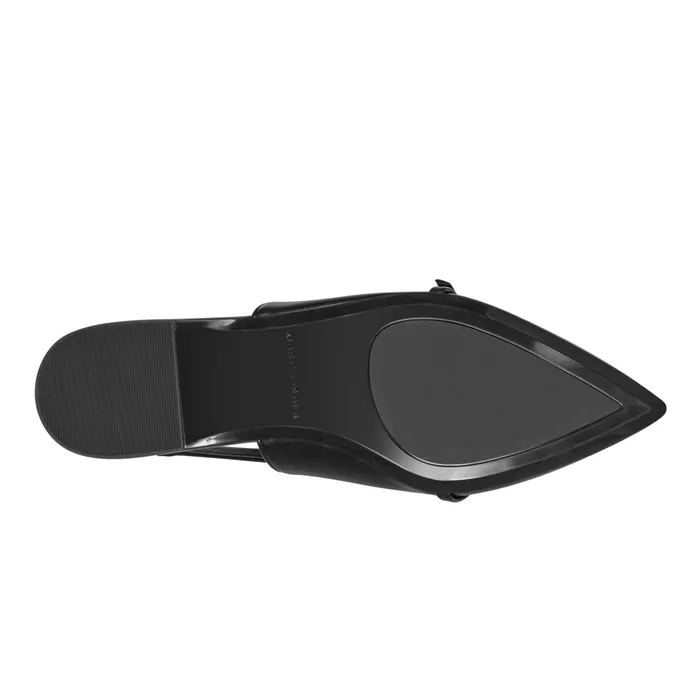 Women Elelyn Slingback Flat Black Marc Fisher Loafers and Flats