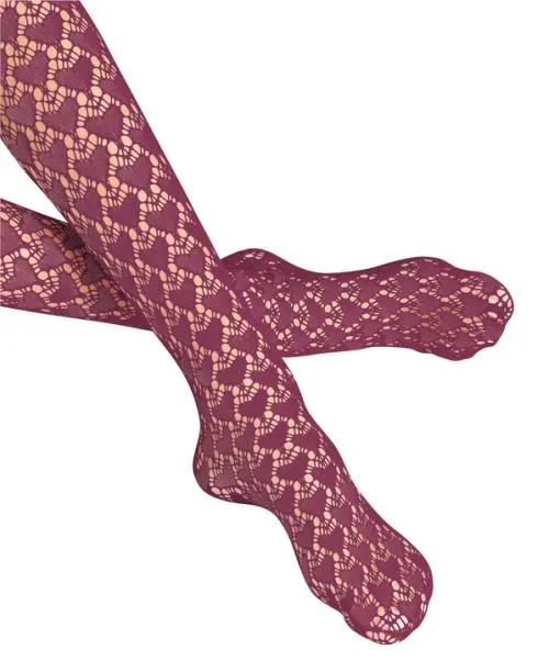 Women Emotion Women Stay Ups Red Plum FALKE Thigh Highs