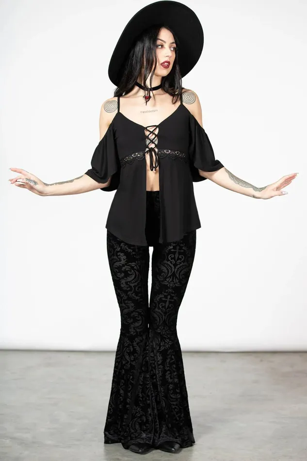Women Flares Killstar Miseria Super Flares