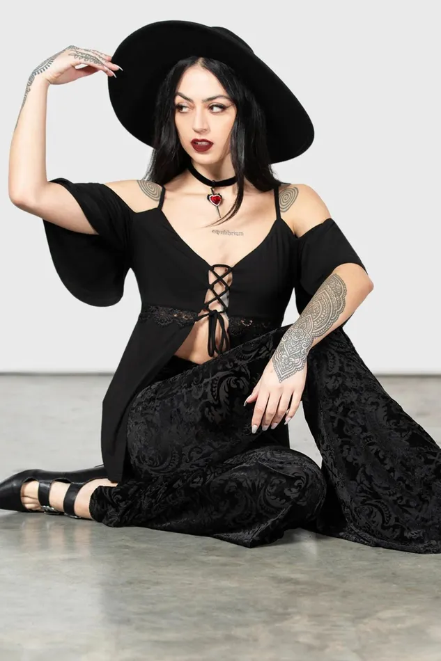 Women Flares Killstar Miseria Super Flares