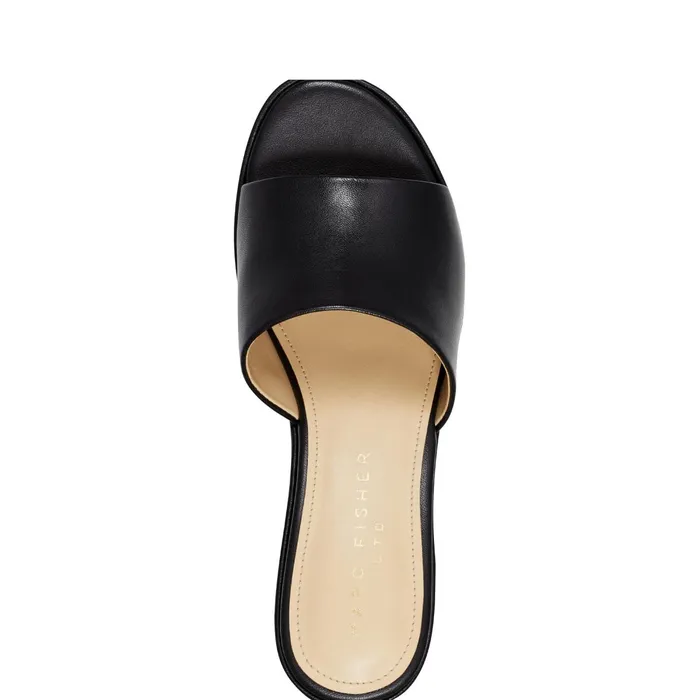 Women Forina Platform Slide Sandal Black Marc Fisher Sandals