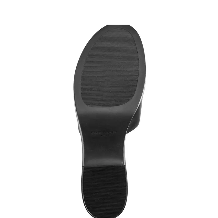 Women Forina Platform Slide Sandal Black Marc Fisher Sandals
