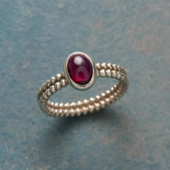 Women Garnet Grace Note Ring Sundance Catalog Rings