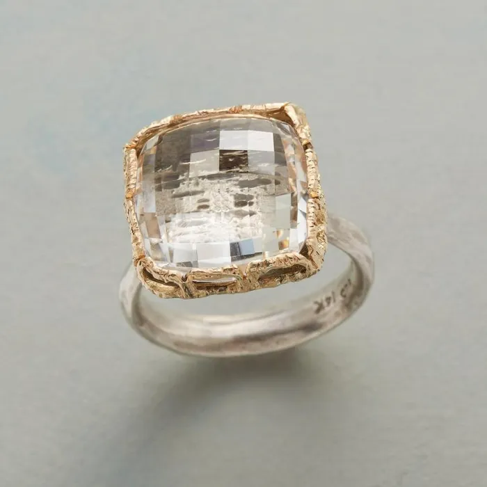 Women Glacial Treasure Ring Sundance Catalog Rings