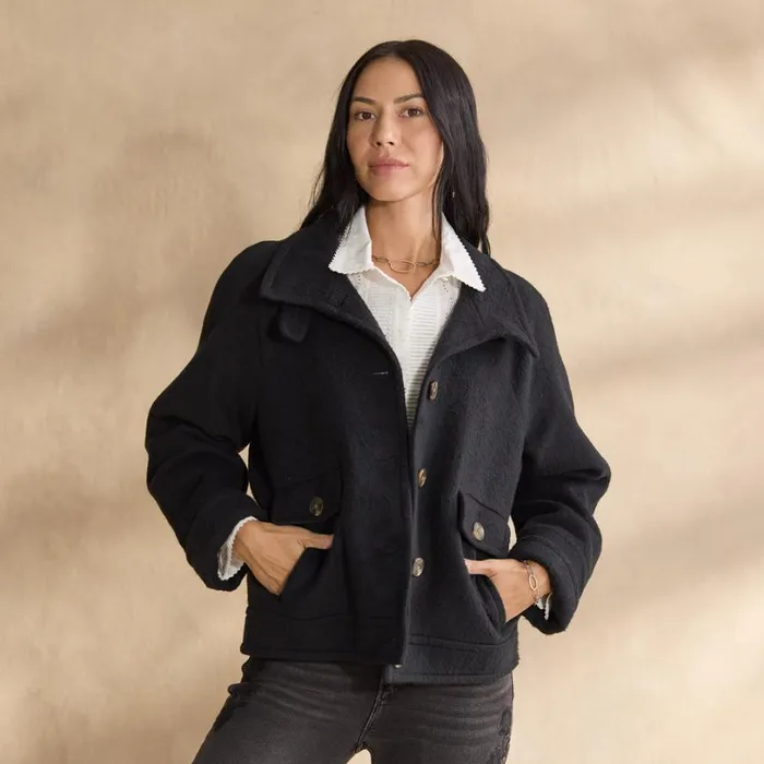 Women Glennon Coat Petite Black Sundance Catalog Petite Styles Women Glennon Coat Petite Black Sundance Catalog Petite Styles
