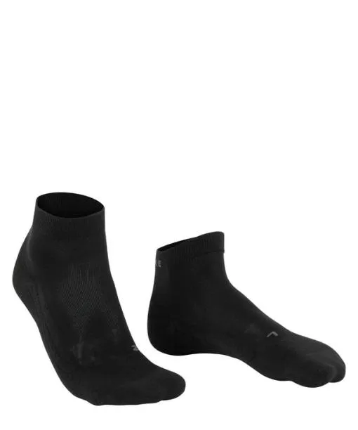 Women GO2 Short Women Golf Socks Black FALKE Golf Socks