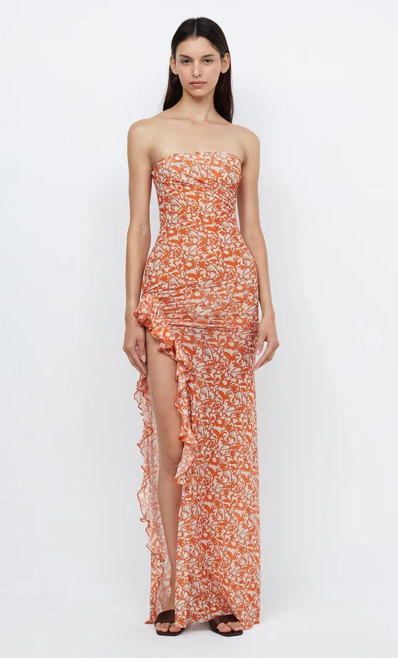 Women Guests Bec Bridge FIREFLY STRAPLESS DRESS Fiesta Floral