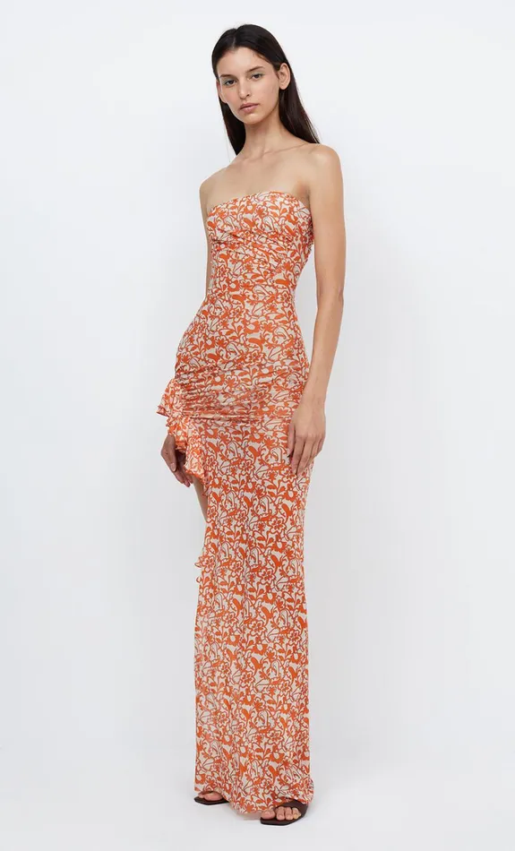 Women Guests Bec Bridge FIREFLY STRAPLESS DRESS Fiesta Floral