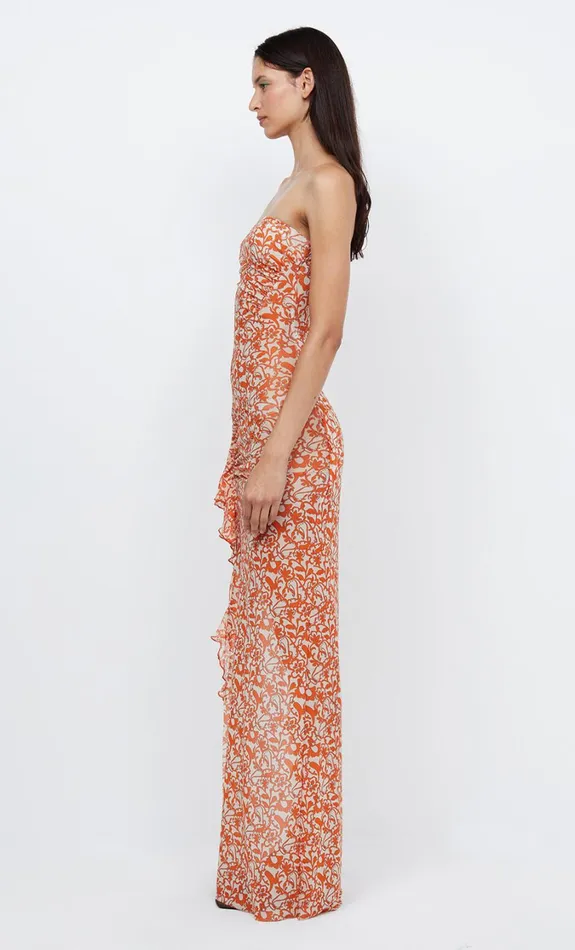 Women Guests Bec Bridge FIREFLY STRAPLESS DRESS Fiesta Floral