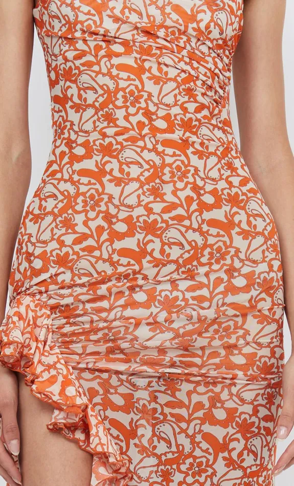 Women Guests Bec Bridge FIREFLY STRAPLESS DRESS Fiesta Floral