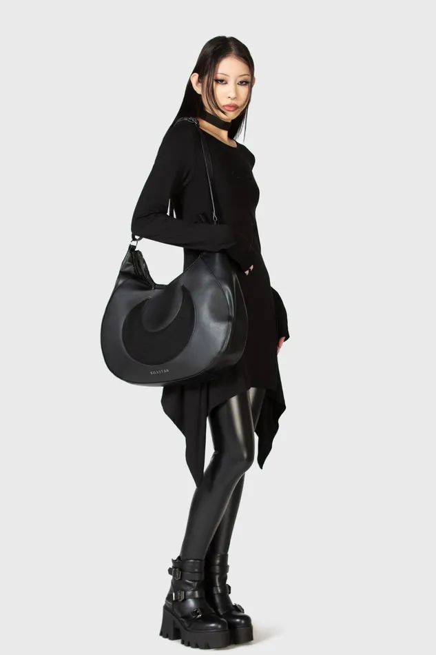 Women Handbags Killstar Moonlit Burial Slouch Handbag