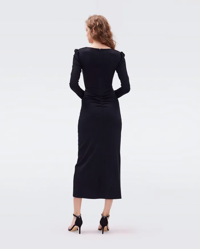Women Hughie Dress Black DVF Dresses
