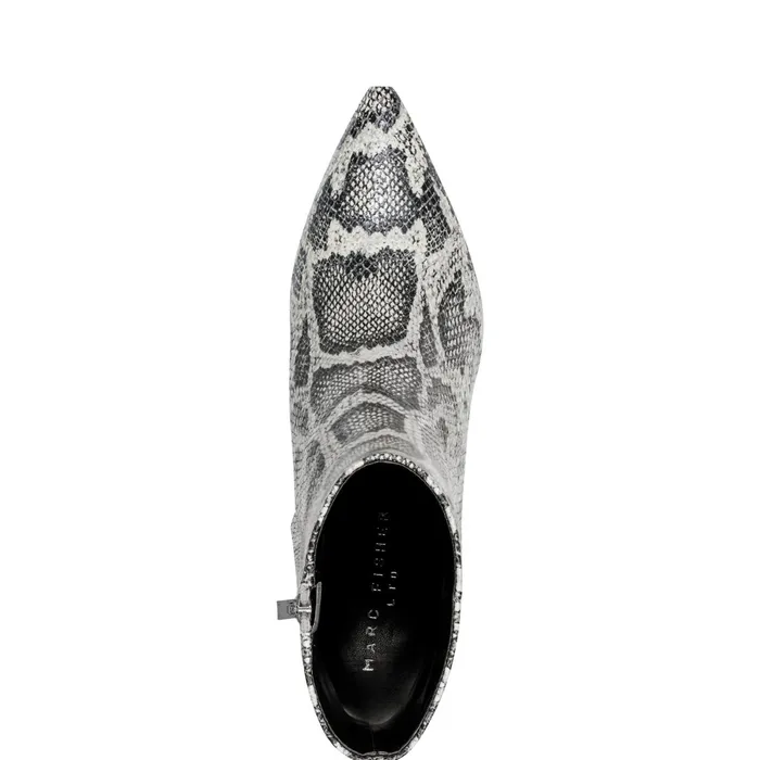 Women Iggy Dress Bootie Snake Print Marc Fisher Dress Boots