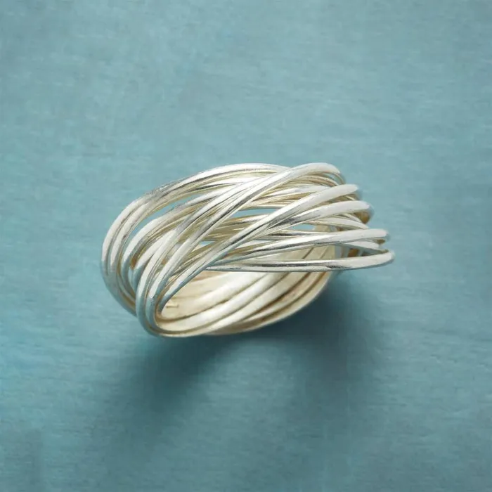 Women Interconnections Ring Sundance Catalog Rings