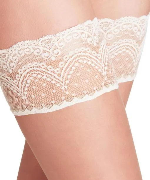 Women Invisible Deluxe 8 DEN Women Stay Ups Braschamp FALKE Thigh Highs