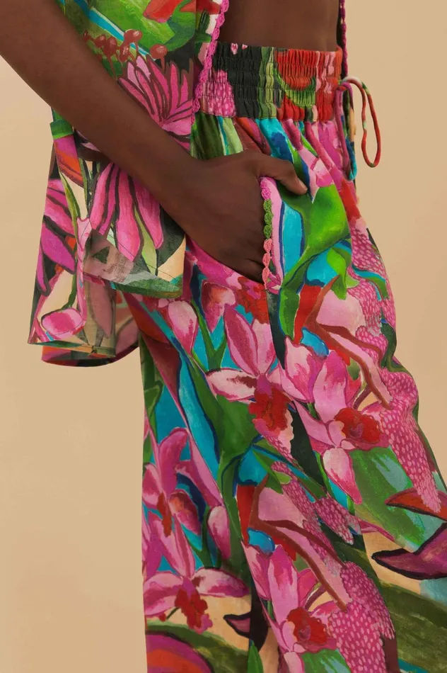 Women Jardin De Reve Pants Jardin De Reve Multicolor FARM Rio Pants