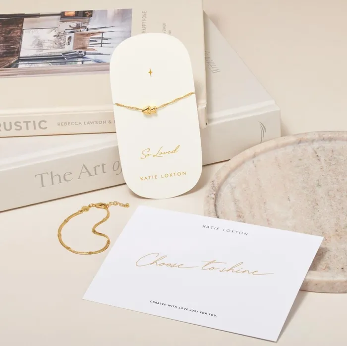 Women Jewellery Gift Sets Katie Loxton So Loved039 Bracelet Stack Gift Set