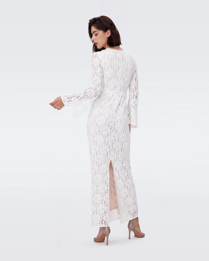 Women Jobin Dress Ivory DVF Dresses
