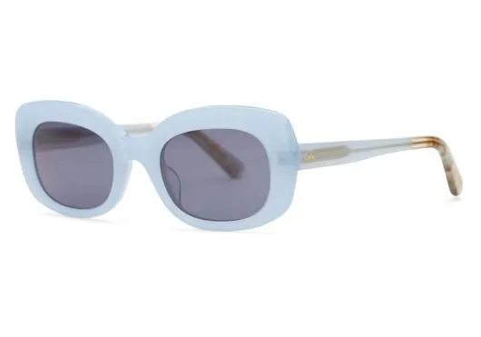 Women Jules Blue Grey TOMS Sunglasses