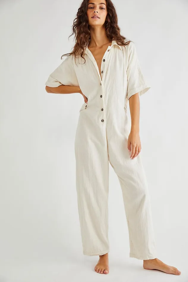 Women Jumpsuits Free People Poke Jumpsuit Jibarita Natural