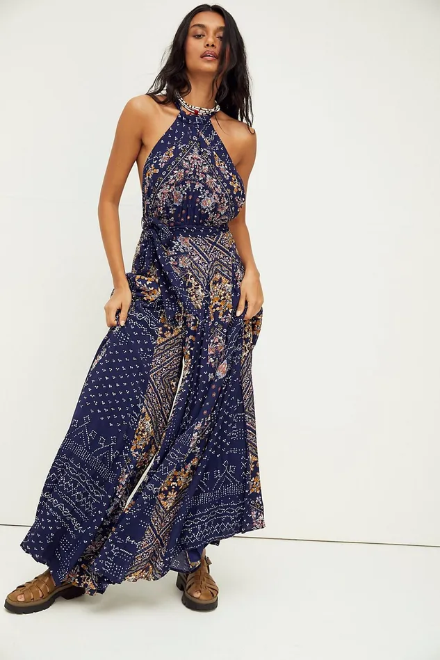 Women Jumpsuits Free People Shangrila Jumpsuit Garden Combo