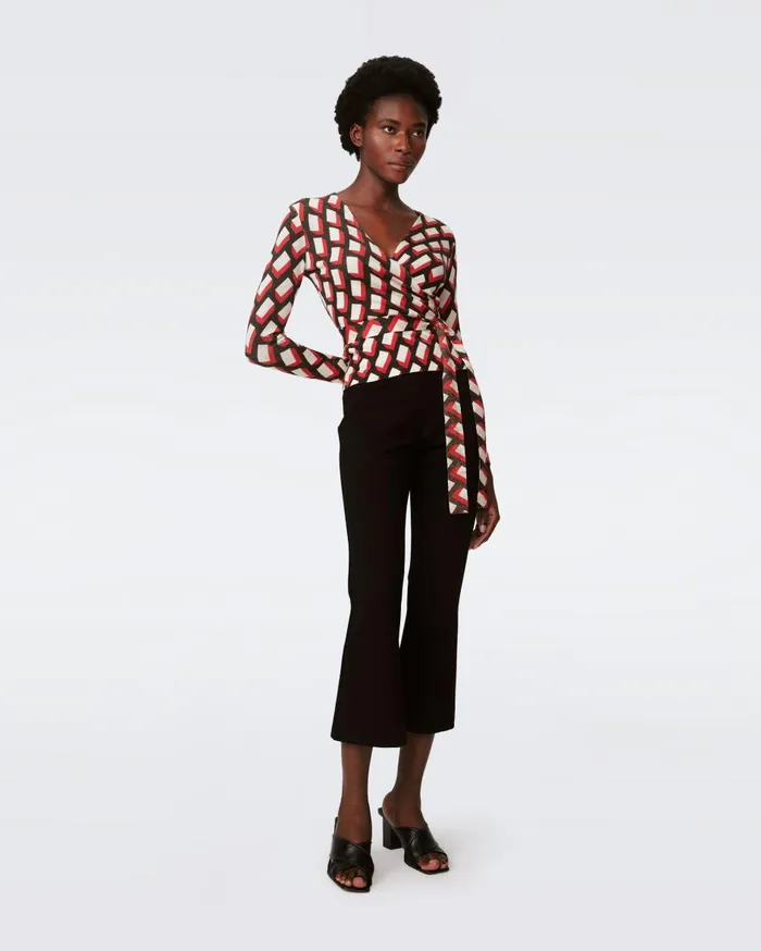 Women Juno Pants Black DVF Pants and Shorts