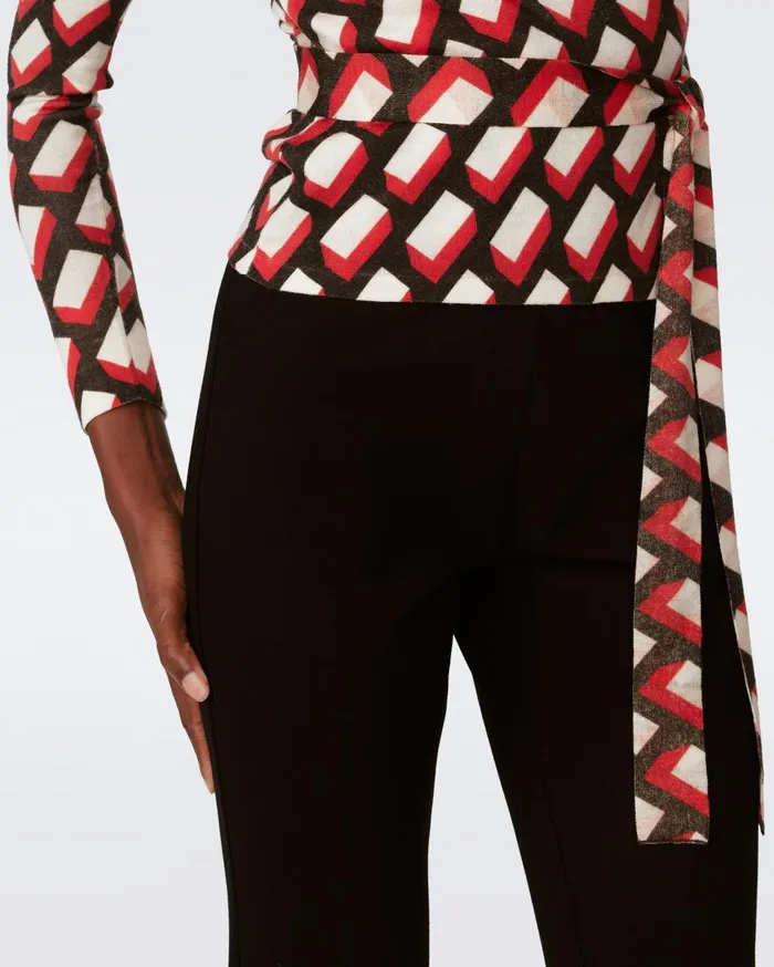 Women Juno Pants Black DVF Pants and Shorts