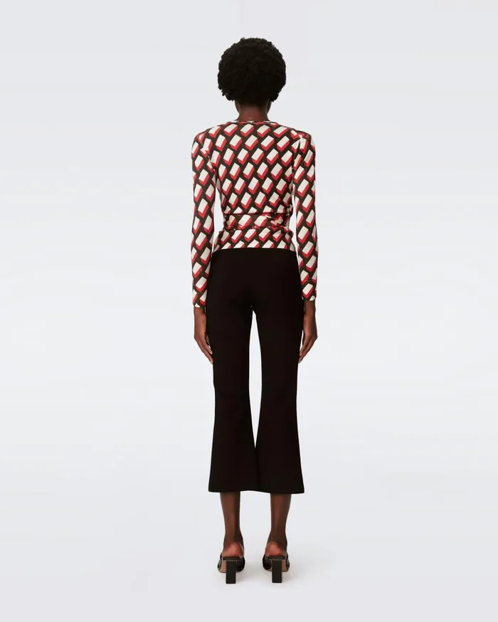 Women Juno Pants Black DVF Pants and Shorts