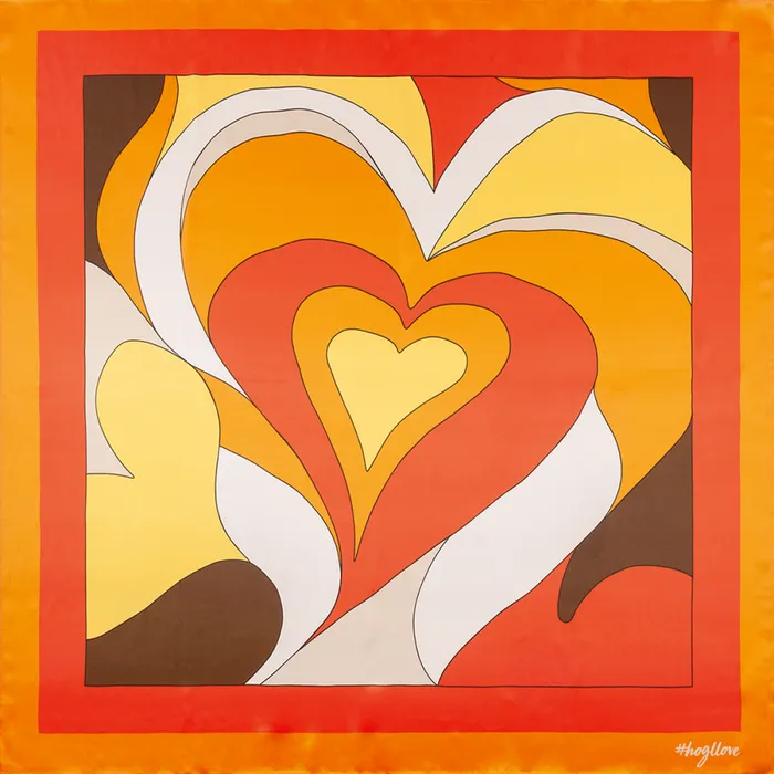 Women Karree Sunshine Love Multi HGL Scarfs