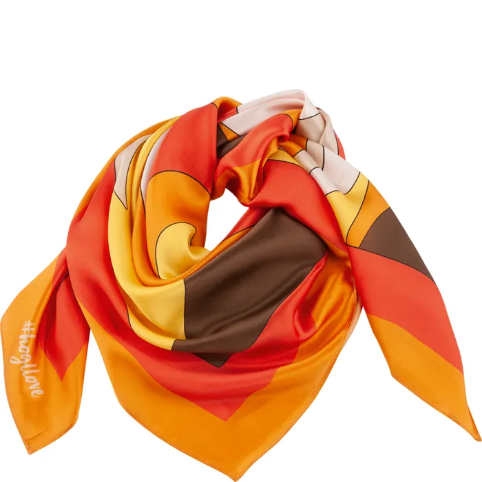 Women Karree Sunshine Love Multi HGL Scarfs