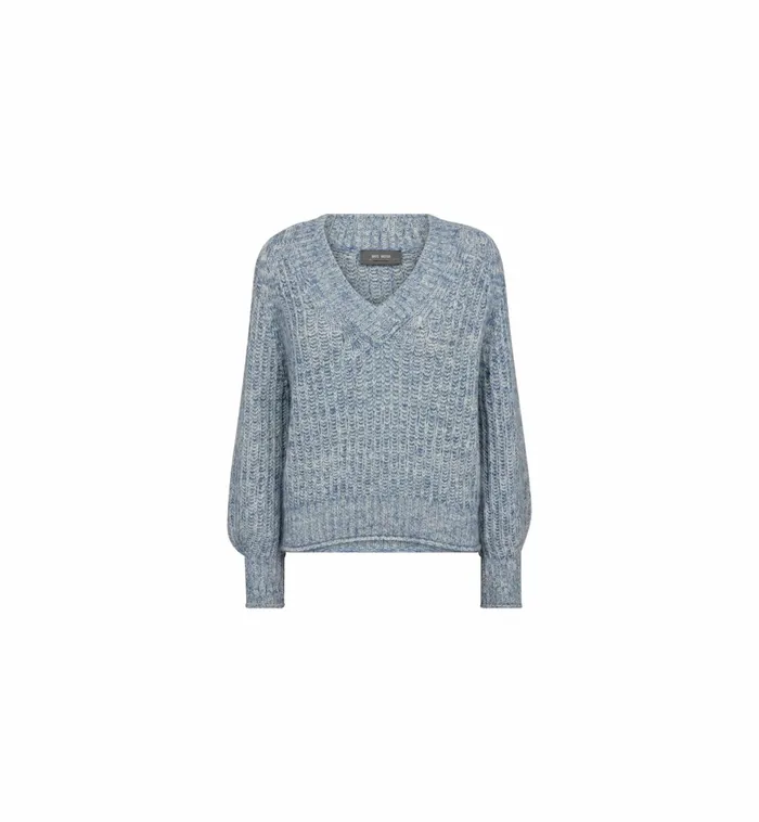 Women Knits MOS MOSH MMJaylin Vneck Knit Set Sail