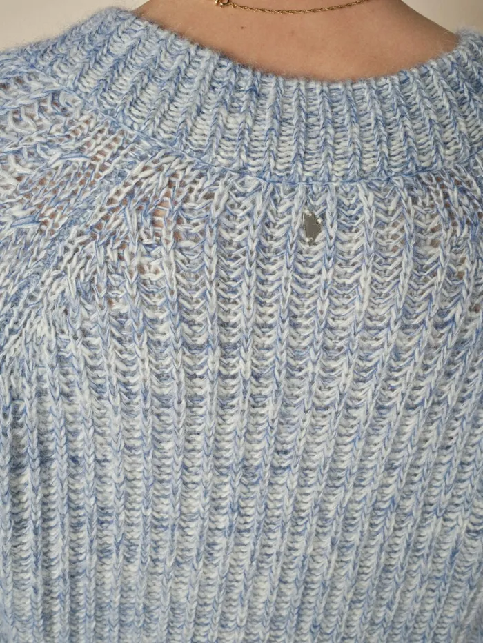 Women Knits MOS MOSH MMJaylin Vneck Knit Set Sail
