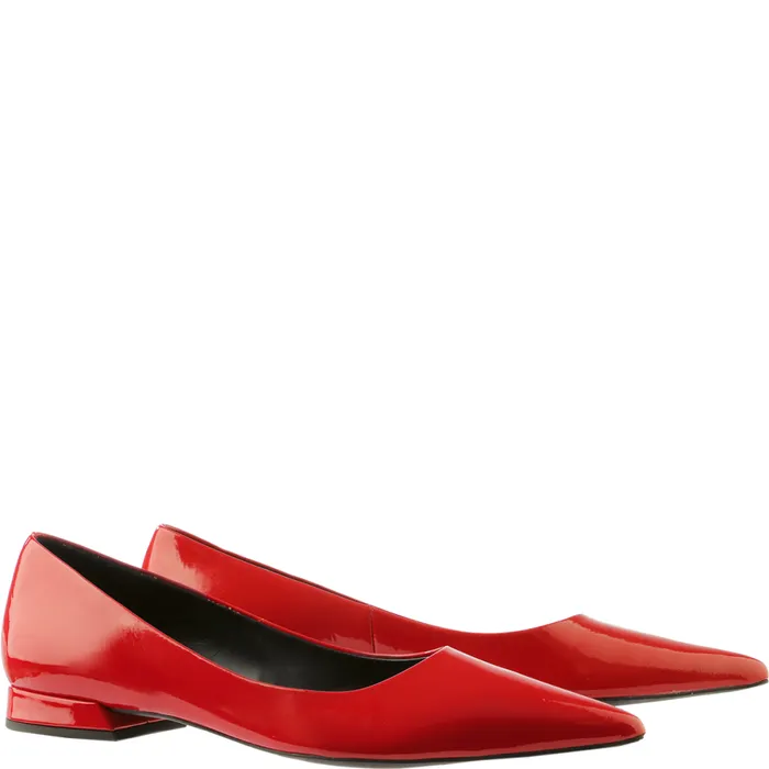 Women Lana Ballerinas Red HGL Ballerinas